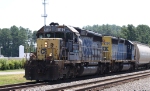 CSX 8146 is the lead unit for train F741